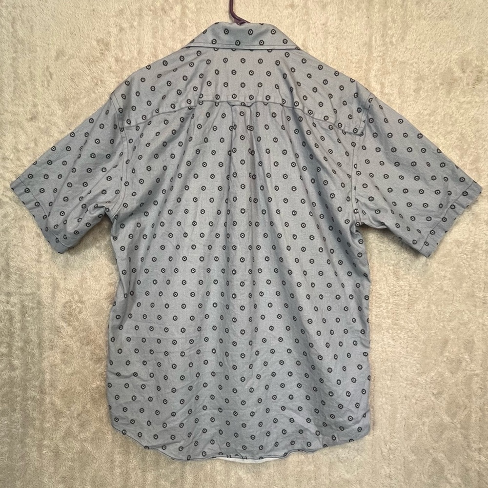 Onward Reserve Men's Linen Button Up Casual Shirt Sz L Classic Fit Camp - Picture 14 of 16